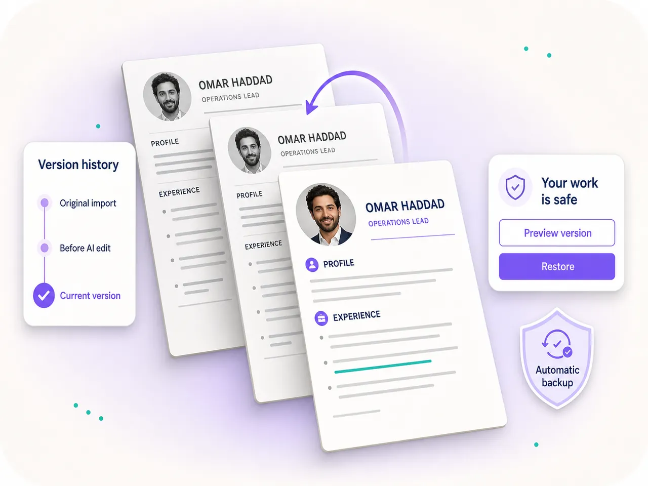 Resume analyzed by Resumeva with evidence-backed recommendations