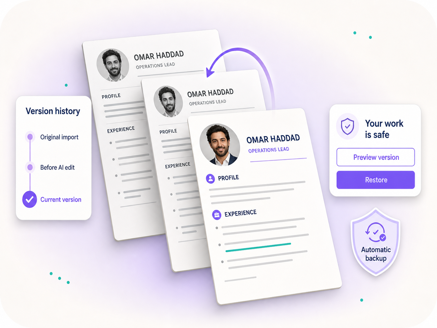 Resume analyzed by Resumeva with evidence-backed recommendations