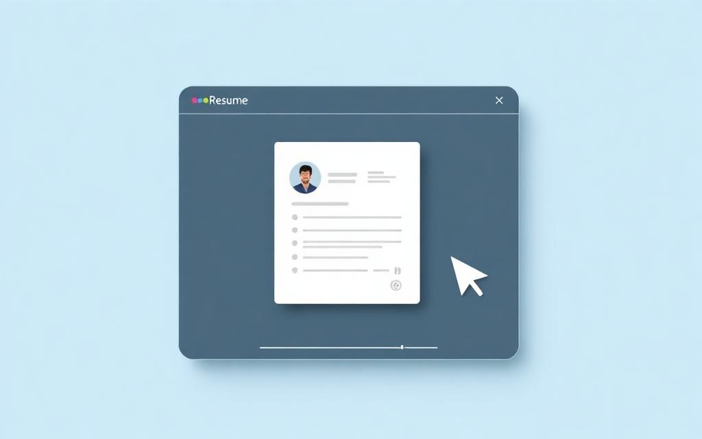 Resume Builder preview